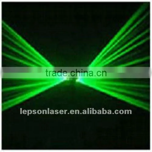 single green ILDA computer control laser lighting