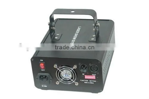 Double heads red and green laser show night club lighting
