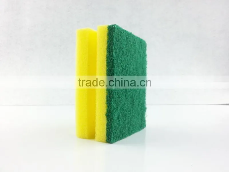 sponge foam with scouring pad