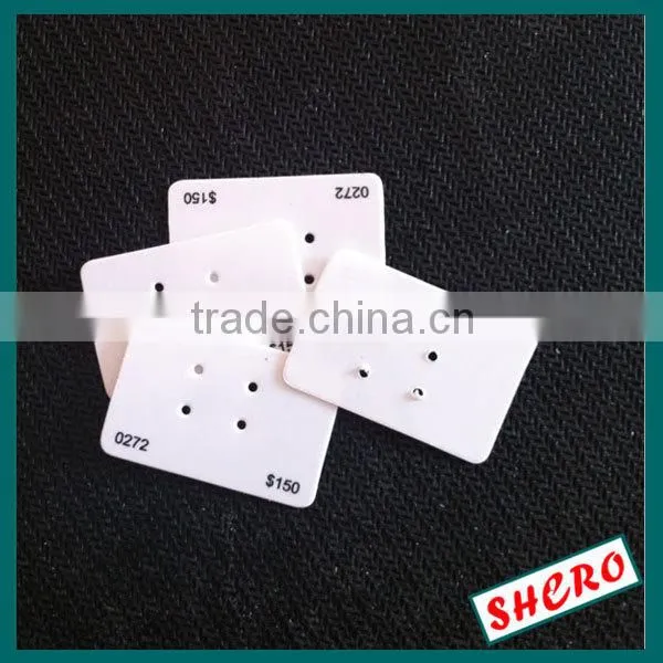 Jewerly packaging cards for ear stud