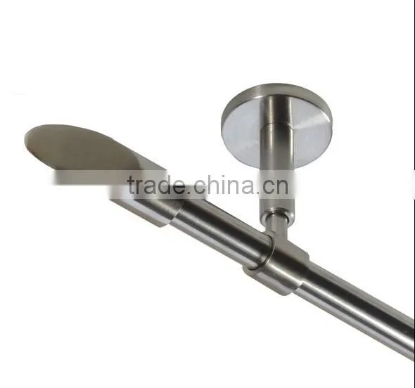 ceiling mount curtain simple and double rod