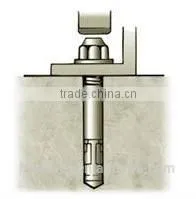 Zhejiang Wedge Anchor With Nut And Washer Anchor bolts