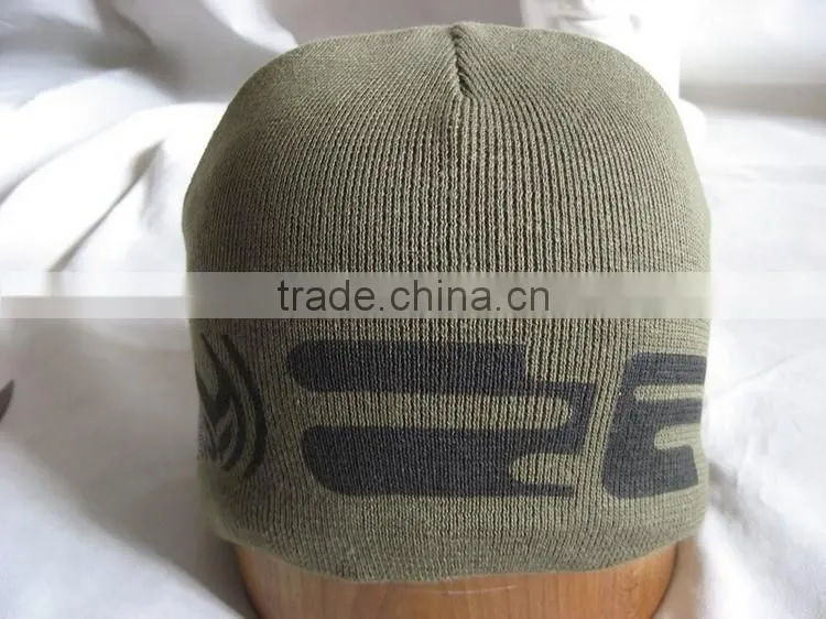 knitted summer beanie hat