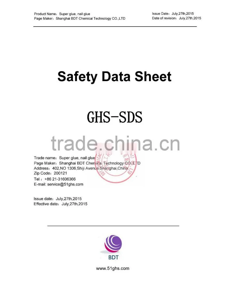 Shenqiang Cyanoacrylate adhesiveg super glue 20g