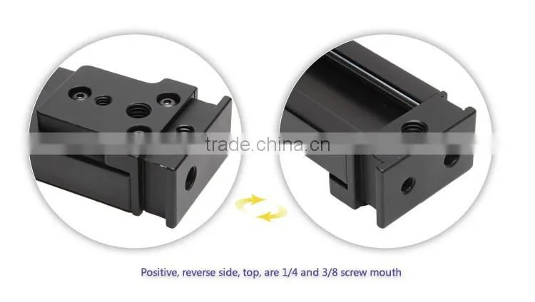 New released video camera slider 80cm for DV camcorder with pan head