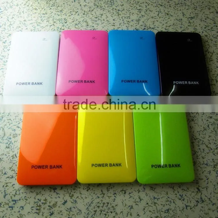 Top quality design new ultra thin slim power bank 8000mah