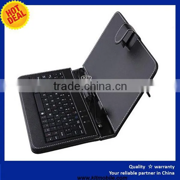 New arrival 10.1 inch Tablet PC Leather Case with Keyboard