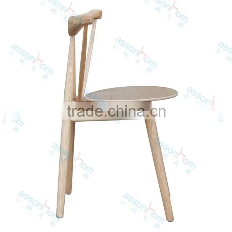 Wooden Triangle Chair Classic Dining Chair