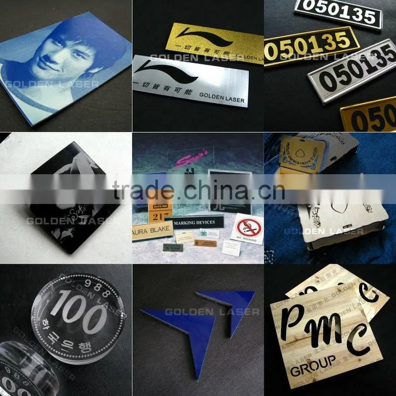 Co2 Lazer Engraving Machine for Acrylic,Wood,Double Color Sheet