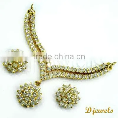 Diamond Necklace Sets, Wedding Necklace Sets, Diamond Jewelry