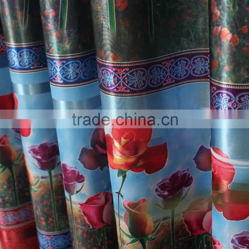2016 New style colorful blackout fabrics/window shade blinds