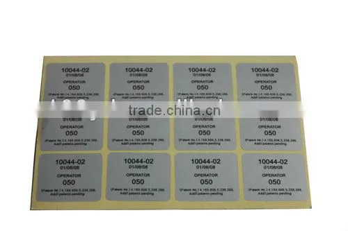 2016 Cheap Custom Waterproof PVC Sticker Full Color Printing PVC stickers