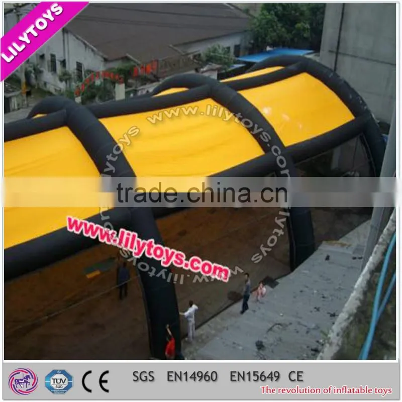 Professional factory hot sale top quality bunker inflatable even tent large