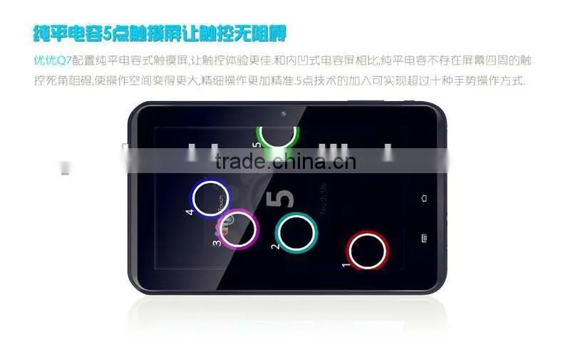 M711 7 inch Android 2.3 Tablet 1.3MP Camera Nand flash 4GB CPU 1.5GHz