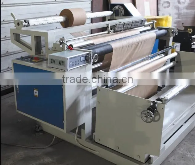 PE plastic film or paper roll non woven roll slitting rewinding machine