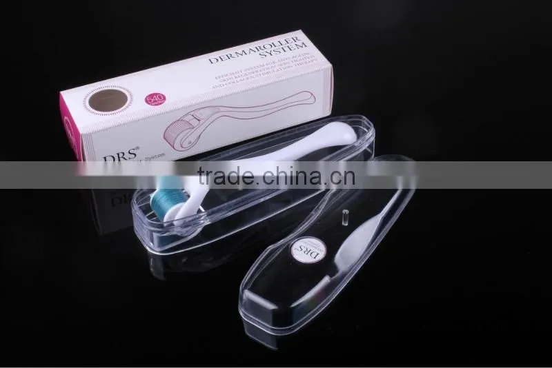 Beauty salon derma roller 540 titanium lowest price derma roller factory direct wholesale for beauty salon