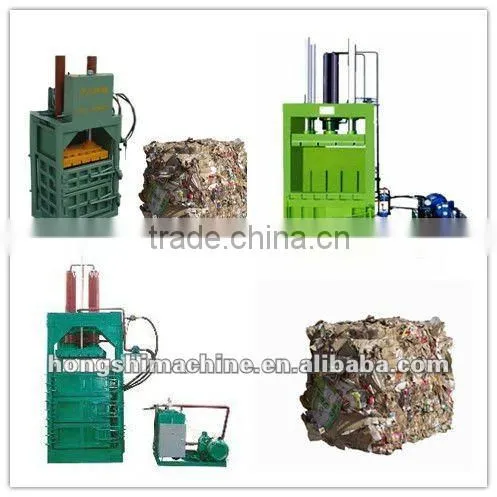 Vertical Hydraulic carton baling machine