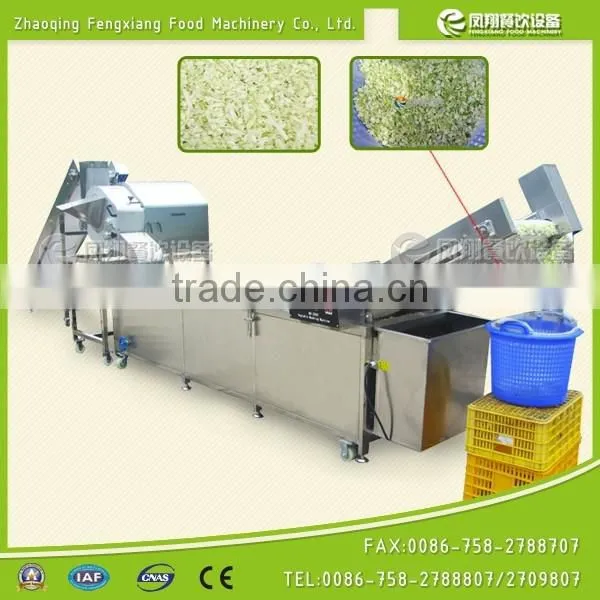 High Efficiency Potato Carrot Dicing and Washing Processing Line