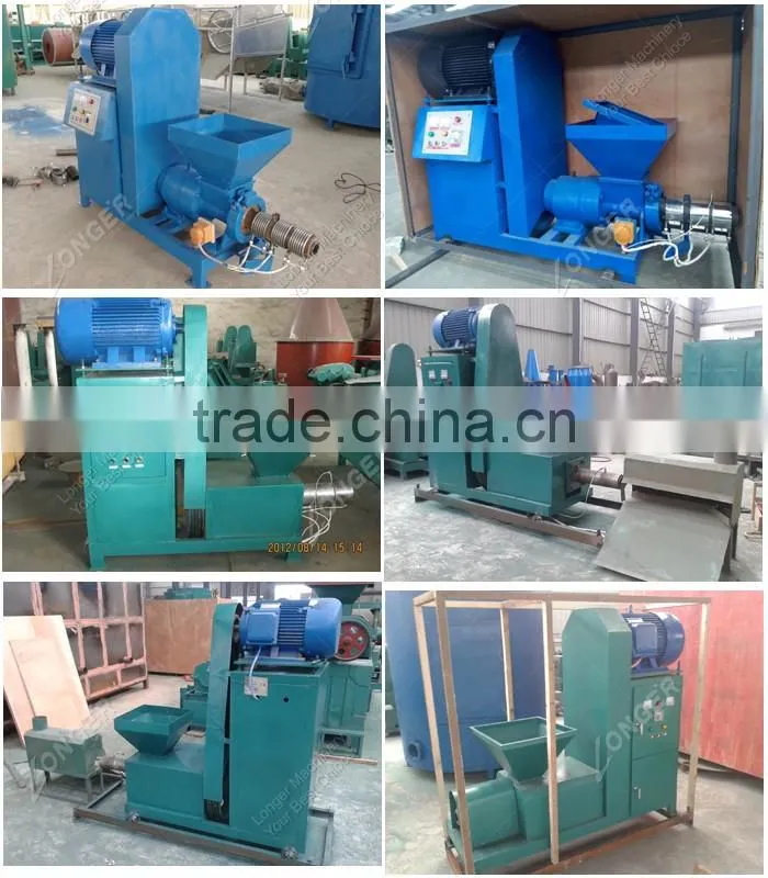 Wood Charcoal/Sawdust Briquettee Making Machine for BBQ Charcoal