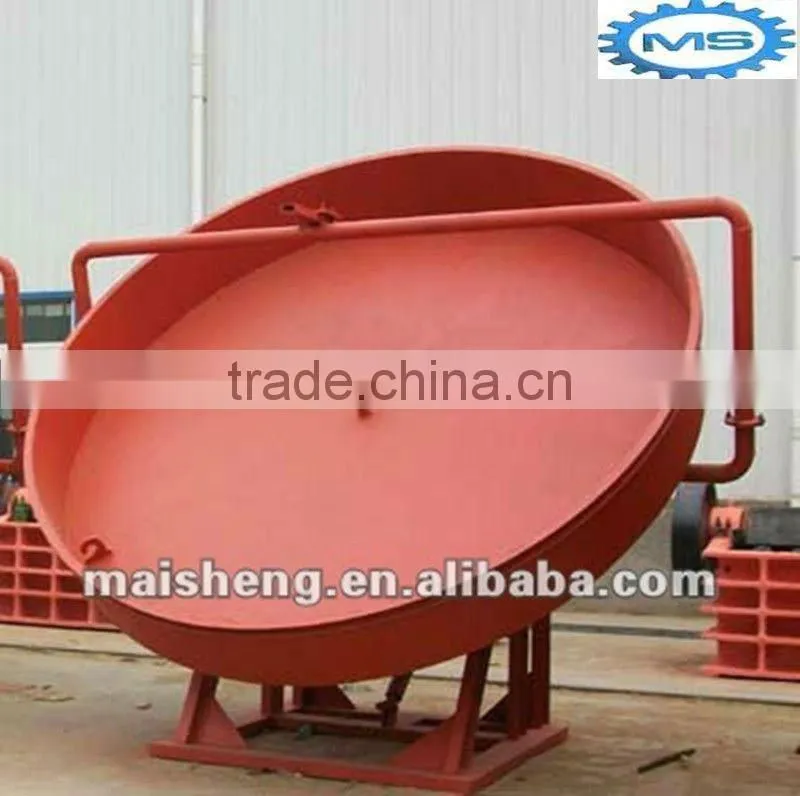 China Hot Sale Limestoner Disc Granulator, disc pelletizer