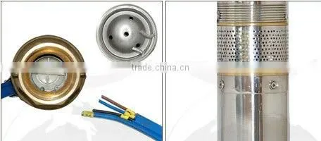 china best immersible AC motor water pump ,100mm dia