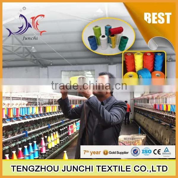 good QUALITY/high tenatcity 210D white twisted nylon 6 twine