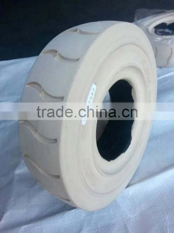 small wheels 300-5/2.15 for trailers rubber tire bearing wheel 300-5/2.15 with deep groove pattern