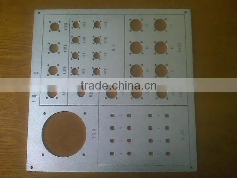 Custom engraved CNC milling parts