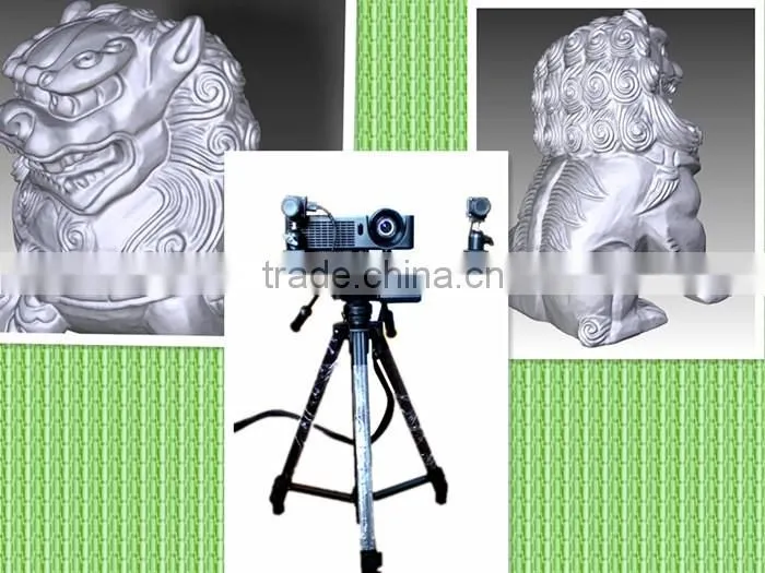 Made in China 0.05mm Precision Raster 3D Scanner Industrial CNC File Laser Scanner 3D Sculpture Carving 3D Scanner