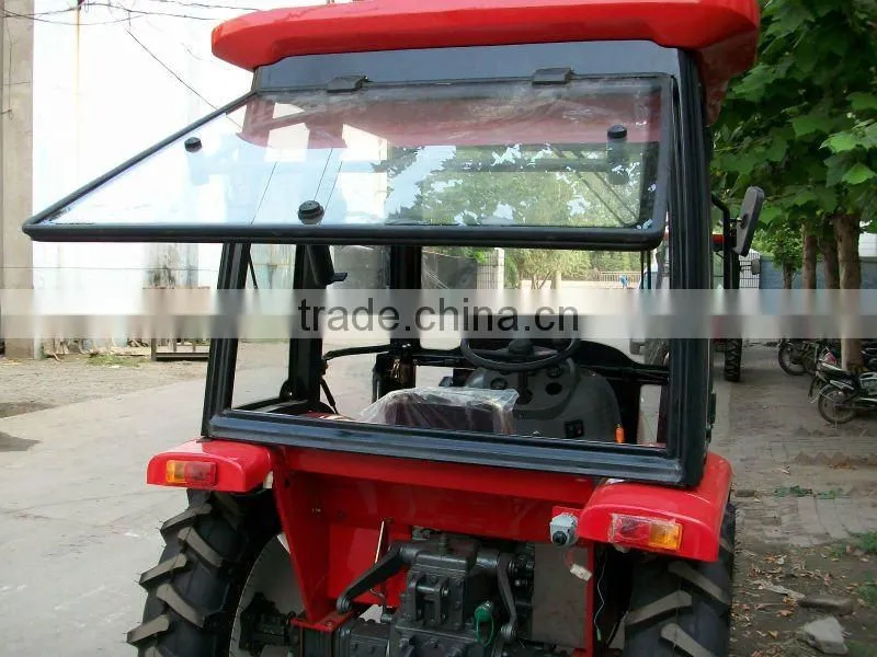 Cabin Tractor 35hp ,4wd ,4 cylider,foton type engine hood and cabin