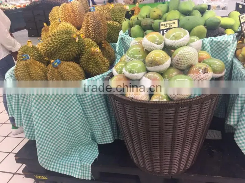 A magical fruit and vegetables display rack