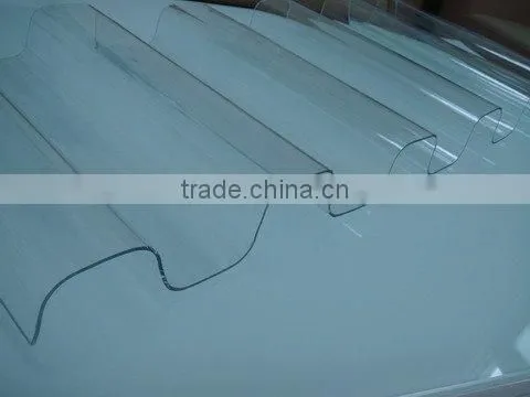 PCT840-210-26 polycarbonate corrugated sheet ( transparent), roof tile,solid,corrugated plastic roofing polycarbonate roof sheet