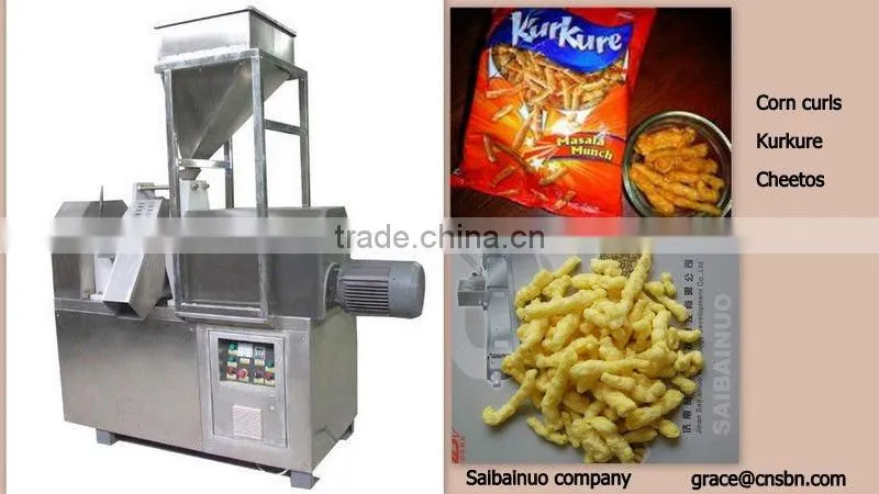 Kurkure snacks processing line TradeManager:cn1510969003 Skype:hongzhen.yang2 Mobile:+86 15562508596