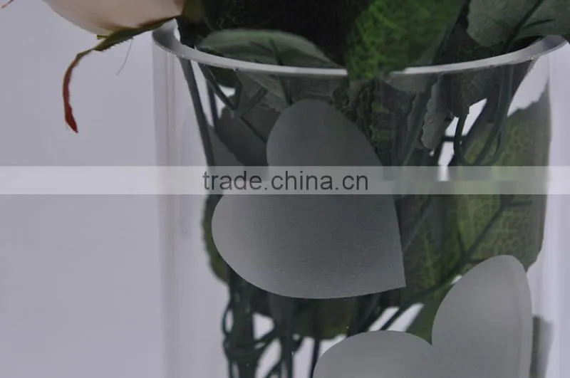 frosted clear glass vases centerpieces, wholesale glass vases