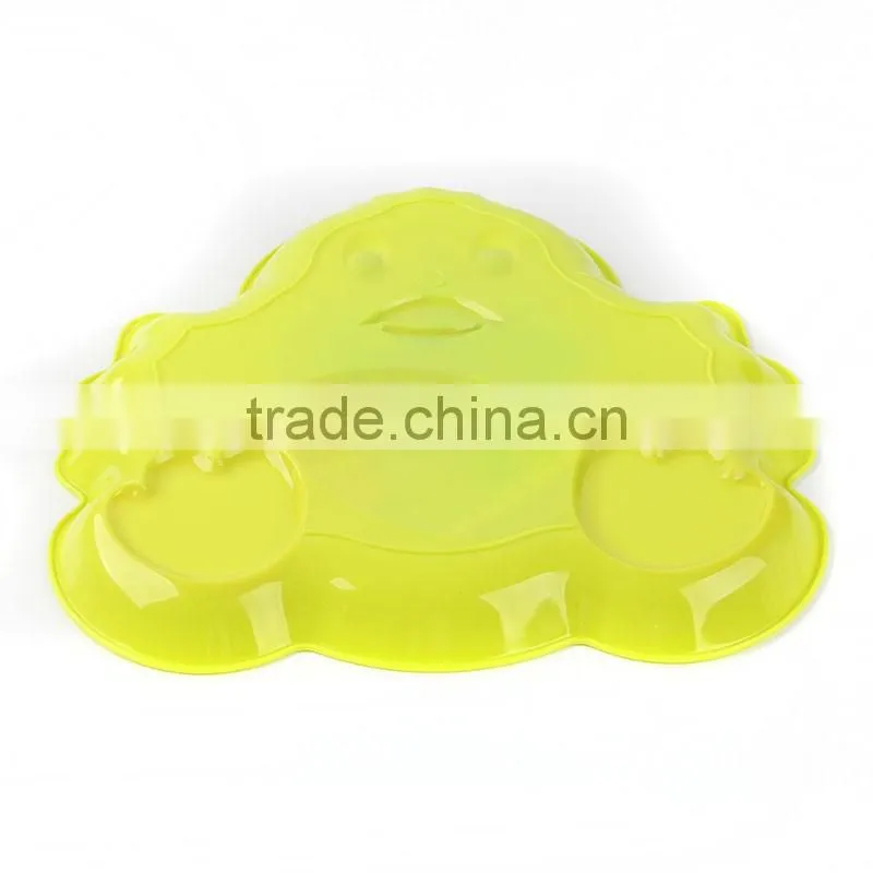 Plastic Easter activities plate for children