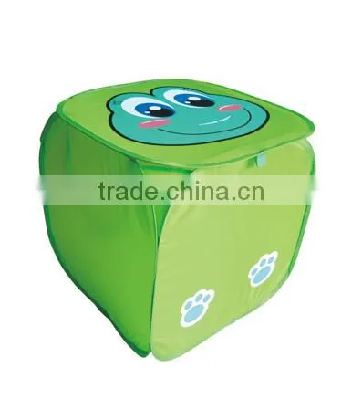 Cartoon Square Pop-Up Laundry Hamper