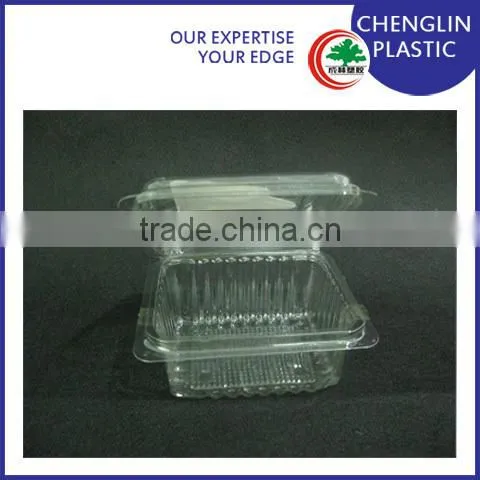 disposable transparent fruit tray design