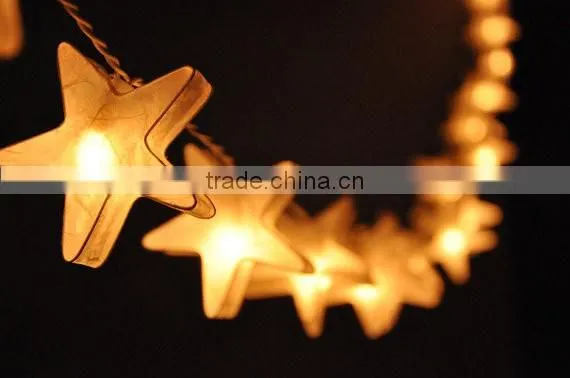 20 Handmade Star Lantern Battery Led Lights Decorative Hanging Lights