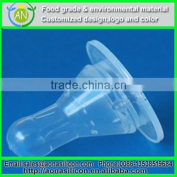 BPA Free Liquid Silicone Baby Pacifier, Soother Teat, Teether, Nipple Shield