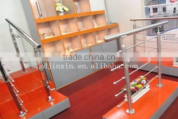 Jinxin hardware- Stainless Steel glass clamp Balcony Handrail(YK-9058)