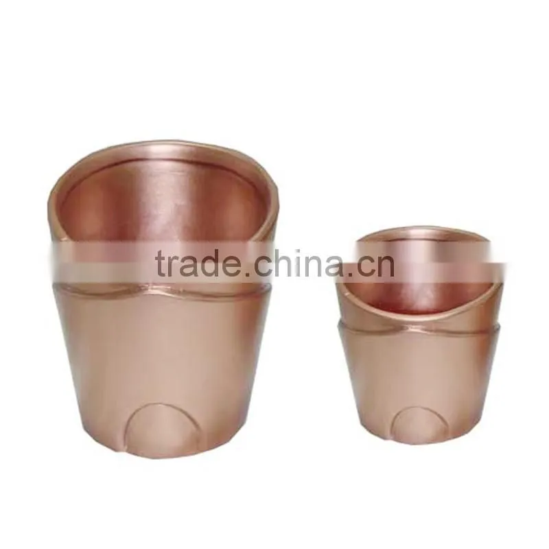 ceramic Christmas ornament flower pot