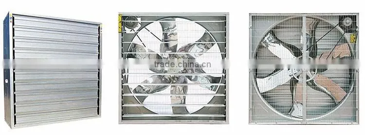 Heracles trade assurance HE-900 push-pull type ventilation exhaust fan for greenhouse equipment
