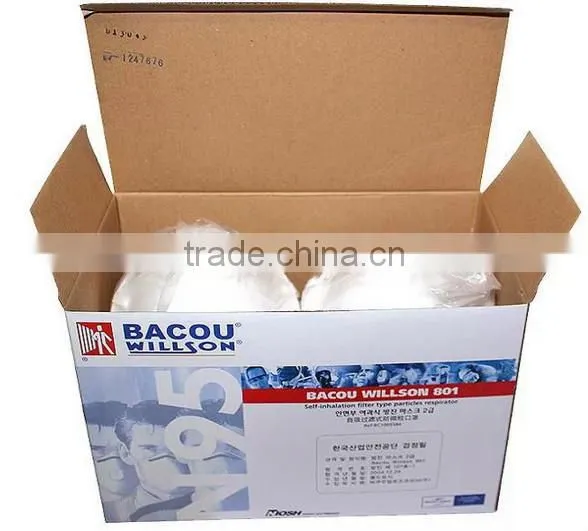 NIOSH certificate High Quality Dust Respirator, N95 Respiratory Protection