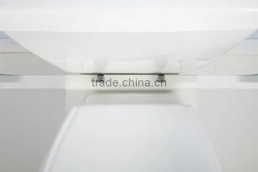 Adjustable Metal White Stand Alone Toilet Safety Rails