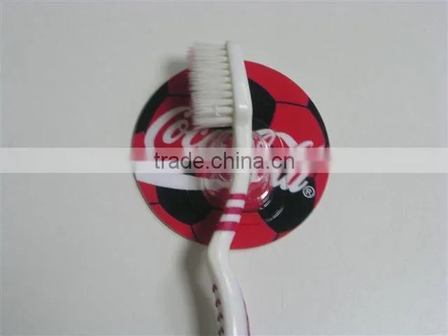 sticky toothbrush holder