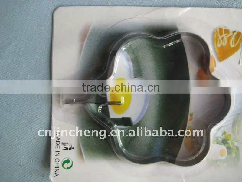 6 pcs plastic cookie cutter set