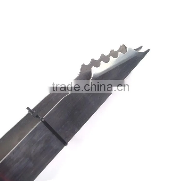 Stainless steel kitchen tongs BBQ accessories grip for picnic food