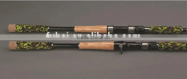 Lure Casting Fishing Rod with Cork Handle