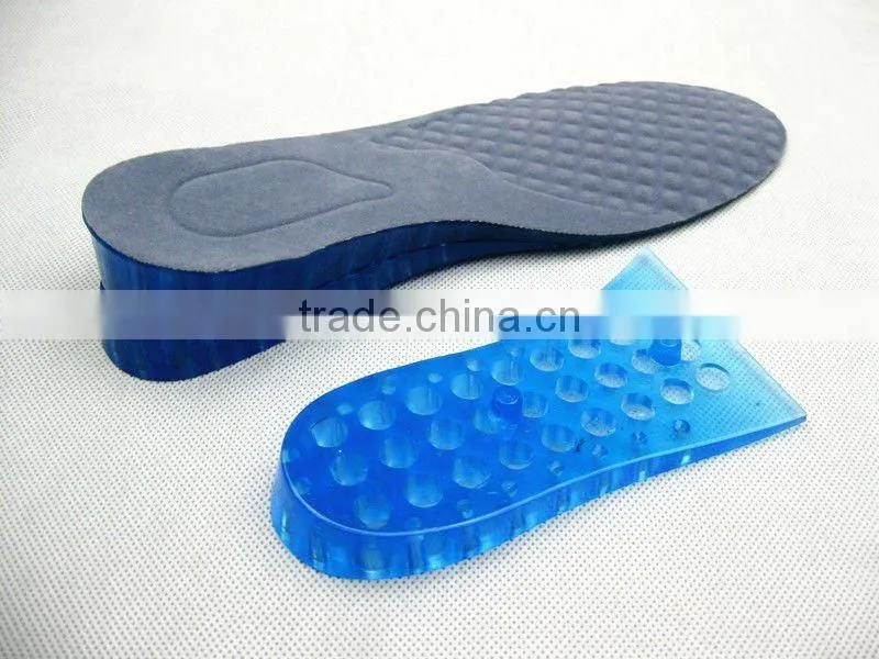various styles height increase silicone comfort insole