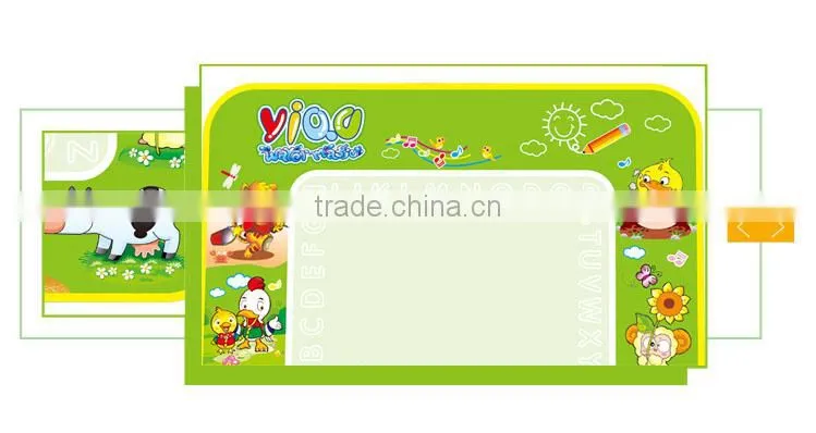 Newest product children's water canvas painting magic writing board